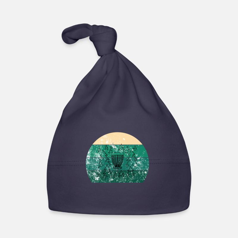Disc Golf Basket Retro Bonnet bio Bébé