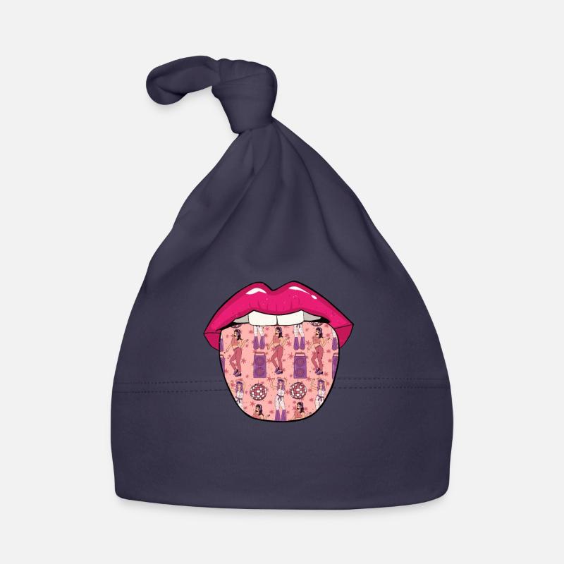 Langue de danseur dansant Bonnet bio Bébé