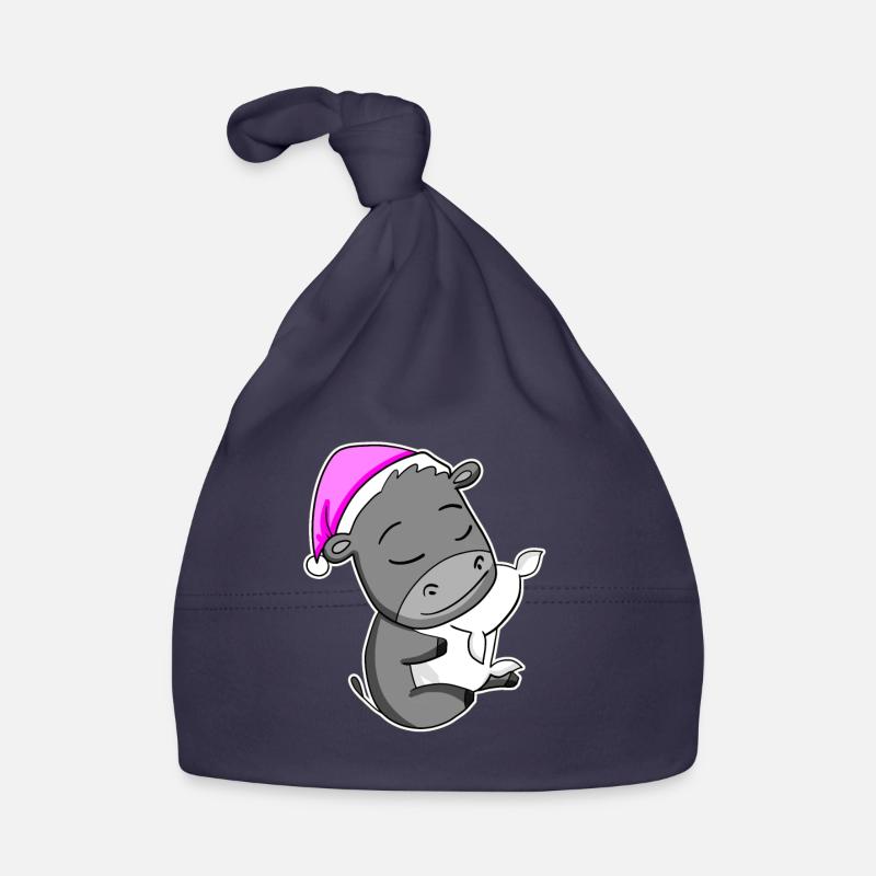Esel Baby Bio-Mütze