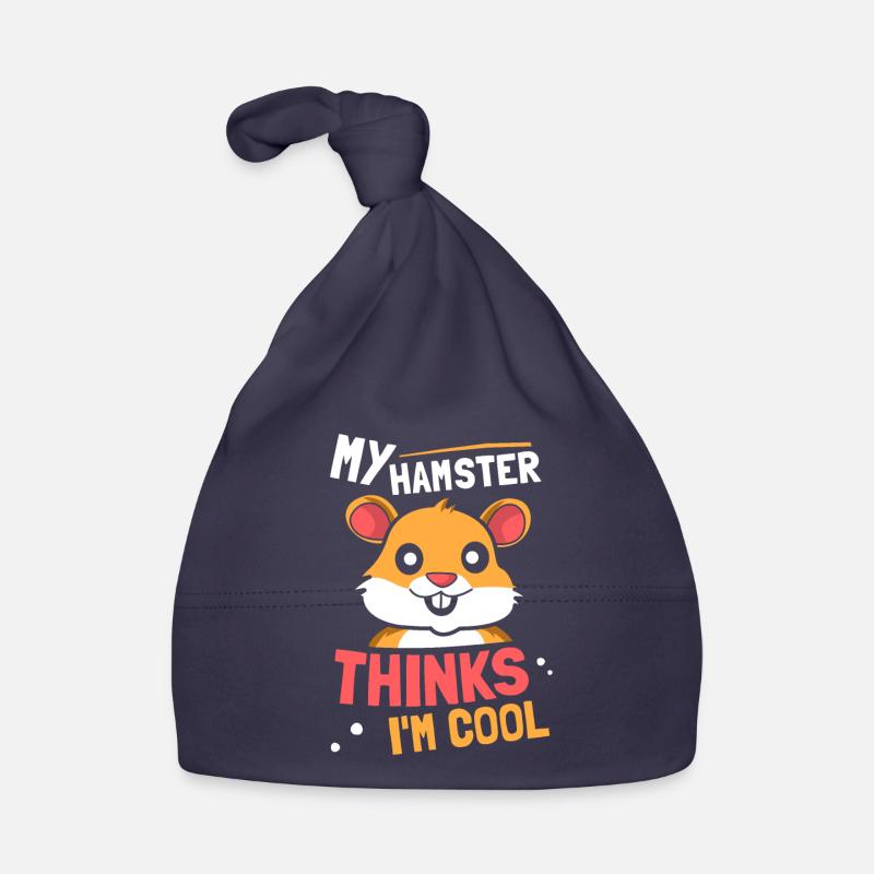 Mon hamster pense que je suis un propriétaire d’animal cool Bonnet bio Bébé