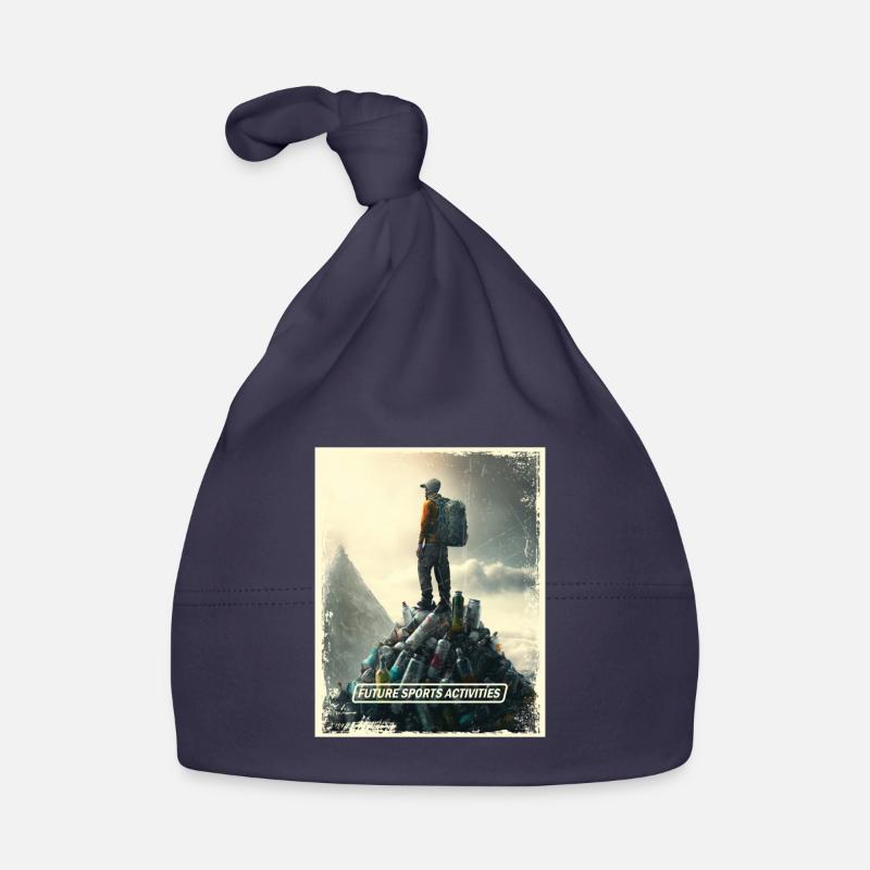 Alpinisme monde post-apocalyptique Bonnet bio Bébé