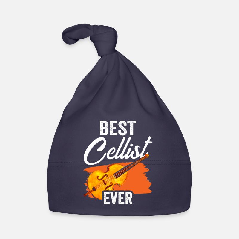 Bester Cellist Aller Zeiten Musiker Cello Cellos Baby Bio-Mütze