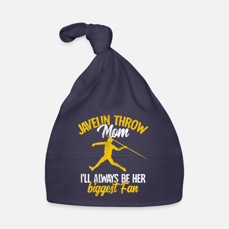 Javelin throw extensor athletics Javelin thrower Organic Baby Cap