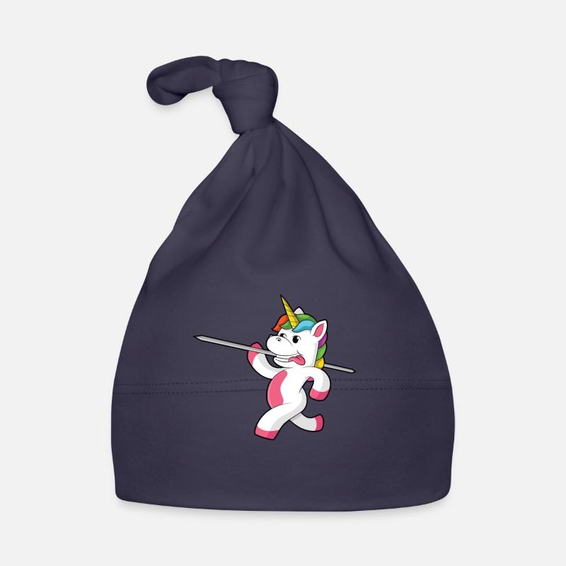 Javelin throw extensor athletics Javelin thrower Organic Baby Cap