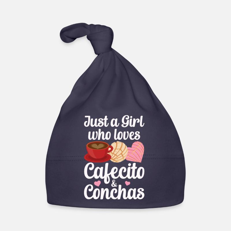 Cafecito Y Chisme Conchas Pan Dulce Baby Bio-Mütze