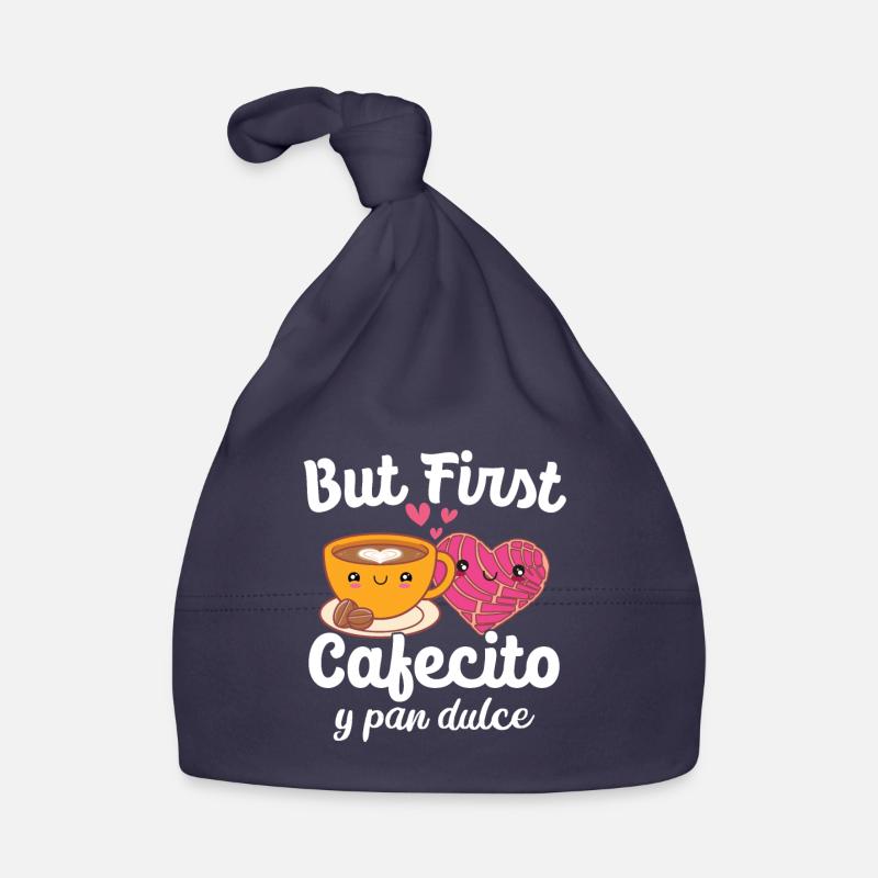 Cafecito Y Chisme Conchas Pan Dulce Baby Bio-Mütze