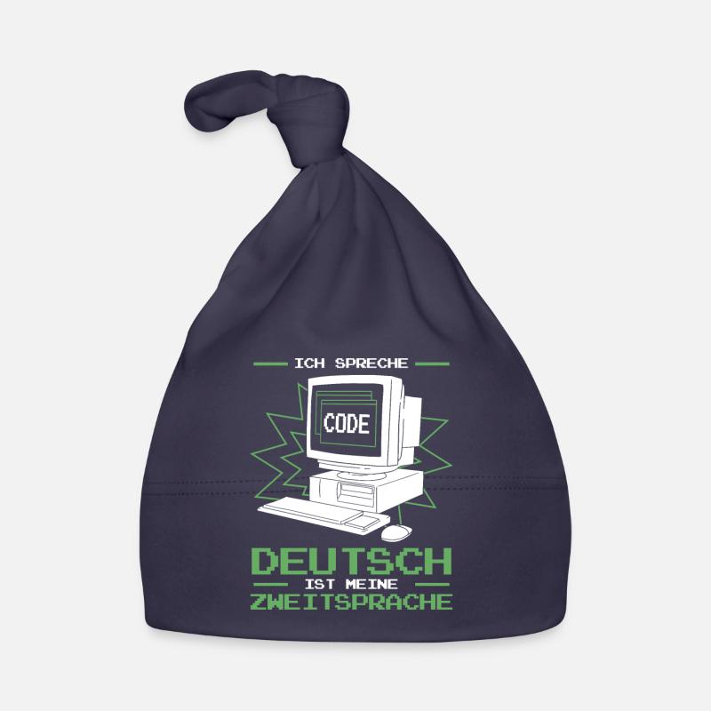 Entwickler Coder Programmierer Lustig Baby Bio-Mütze