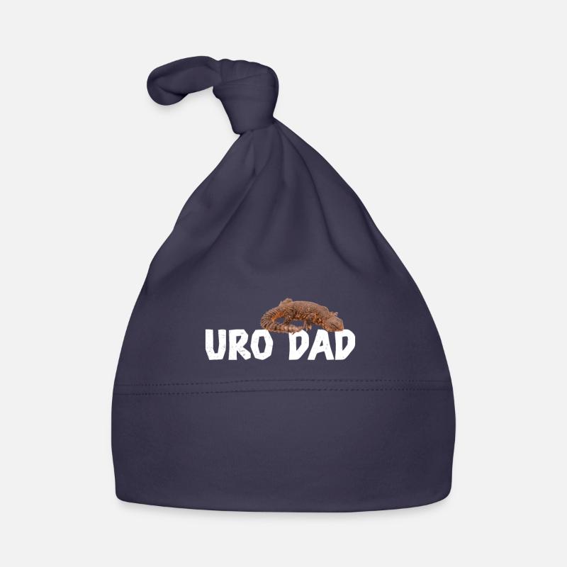 Uromastyx Uro Dad Funny Dabb Lizard Organic Baby Cap