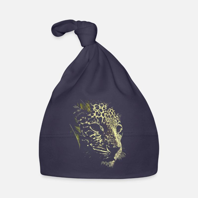 Snow leopard Organic Baby Cap