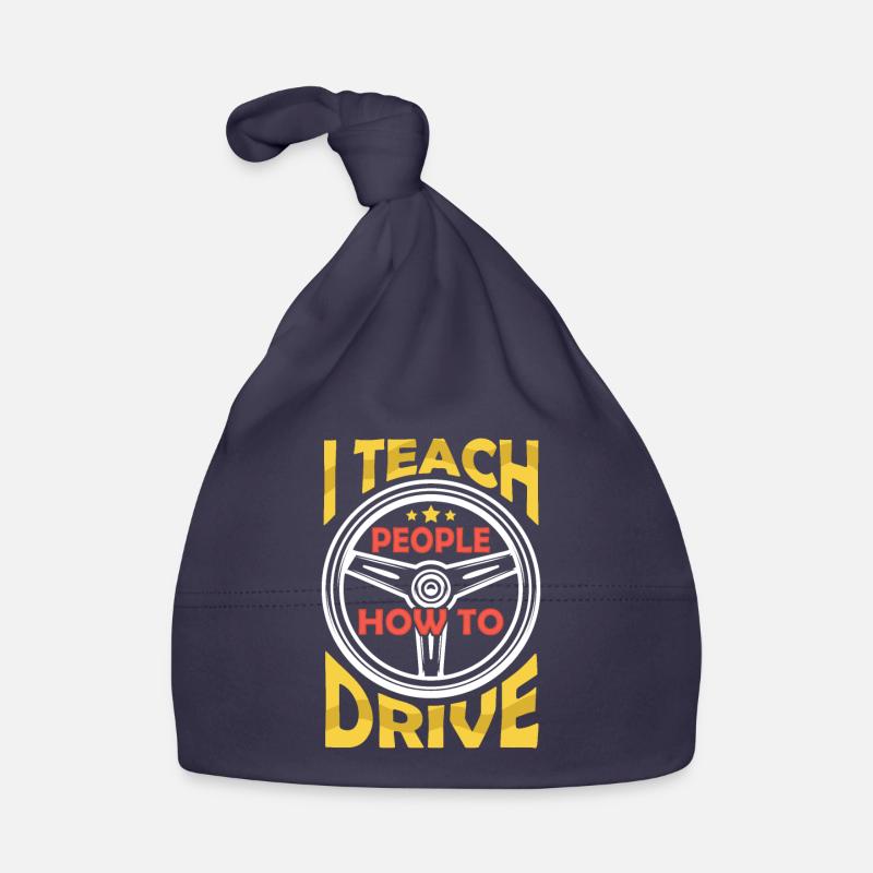 I teach people driving instructors Organic Baby Cap