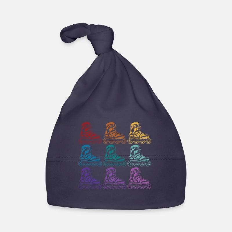 Rollschuhe Baby Bio-Mütze