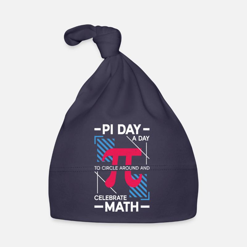 Funny Math Teacher for Pi Day Math Geek Organic Baby Cap