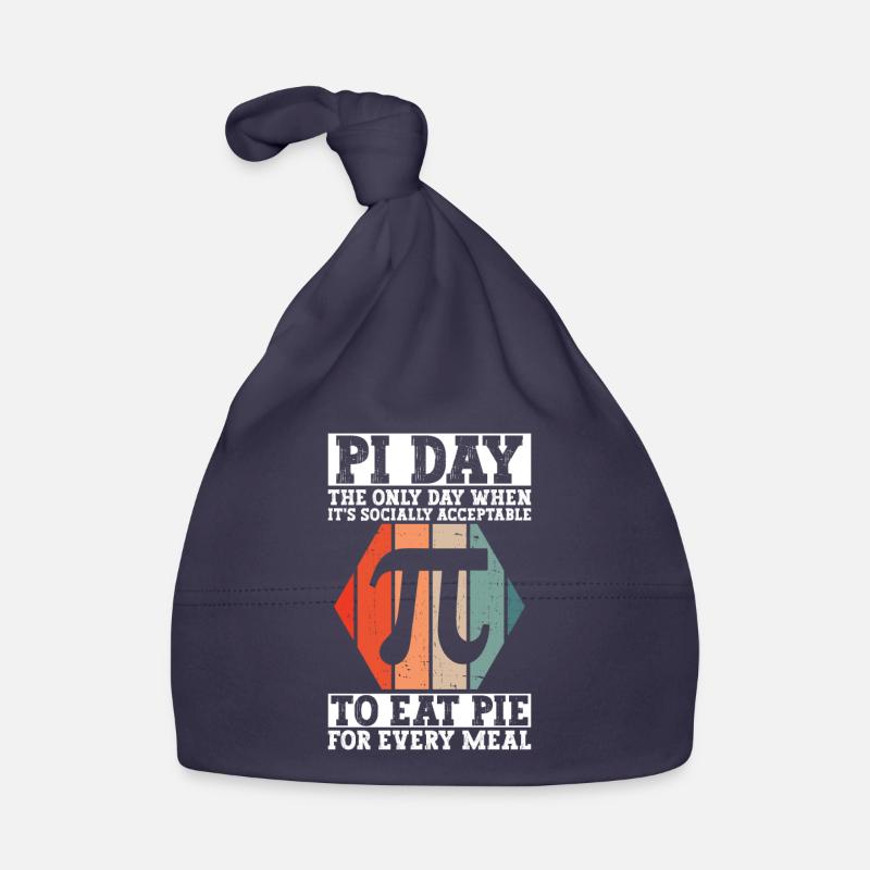 Funny Math Teacher for Pi Day Math Geek Organic Baby Cap