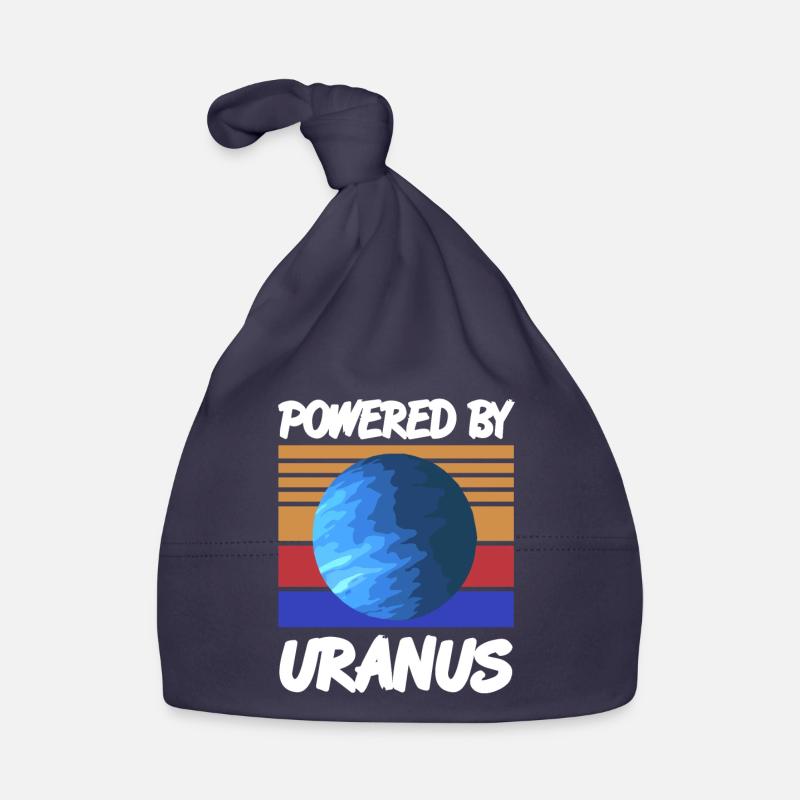 Propulsé par URANUS Retro Solar System Planet Bonnet bio Bébé