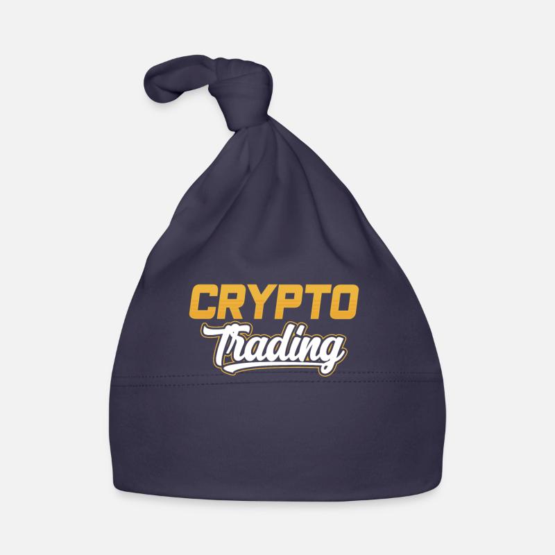 Krypto Handel Crypto Trading Traden Trader Baby Bio-Mütze