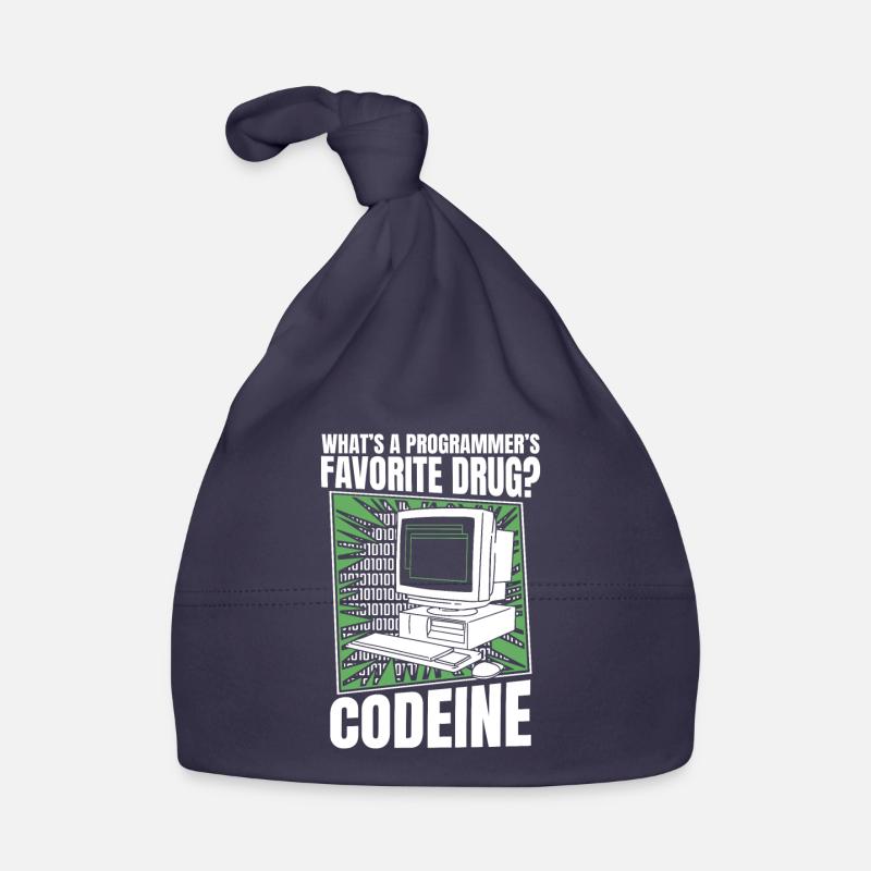 Développeur Coder Programmeur Codein Bonnet bio Bébé
