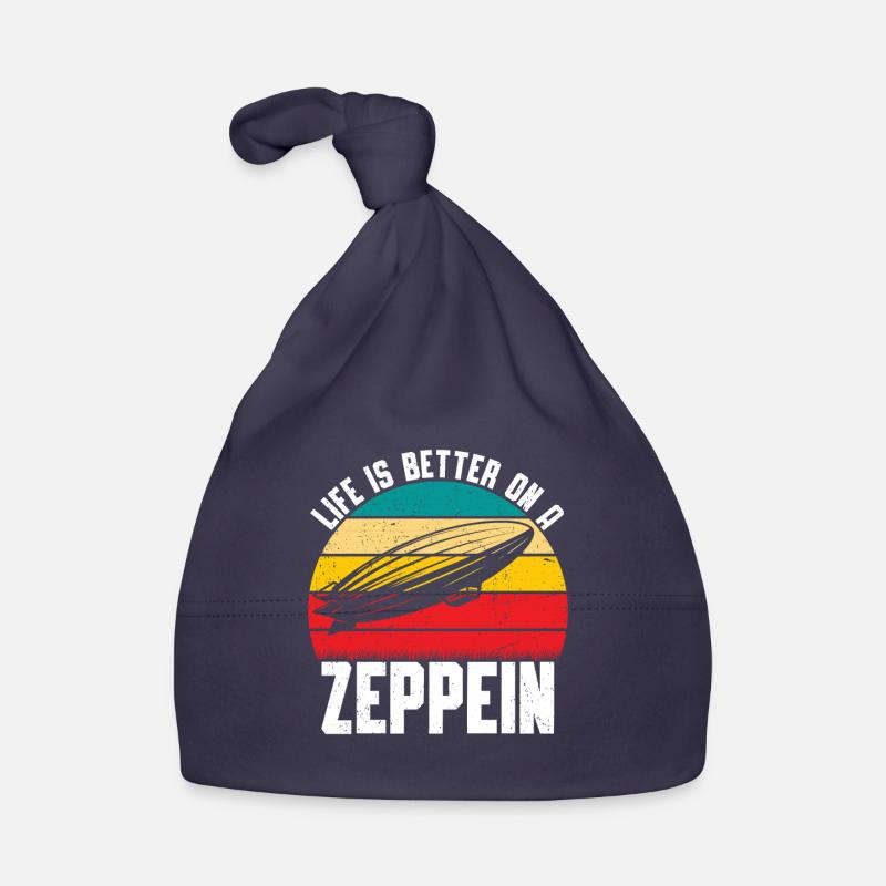 Zeppelin Organic Baby Cap