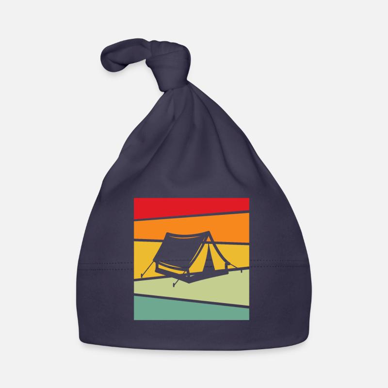 Camping Rétro Bonnet bio Bébé