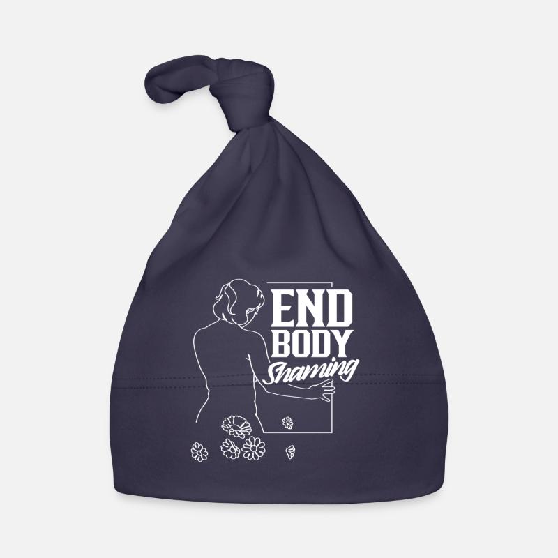 End Body Shaming Stop Bodyshaming Annoy Organic Baby Cap