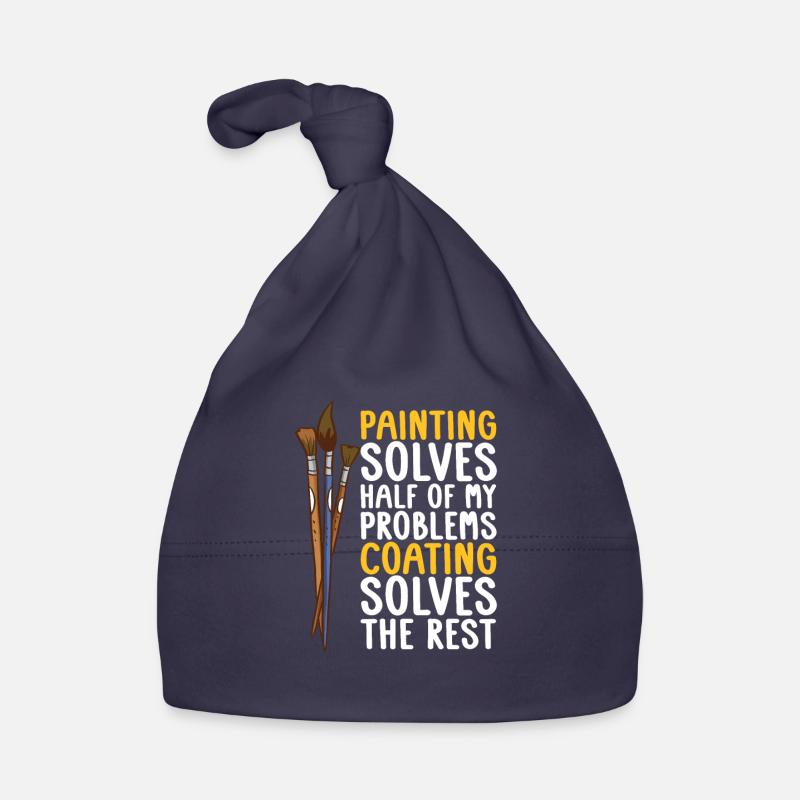 Painter Varnisher Lustig Organic Baby Cap