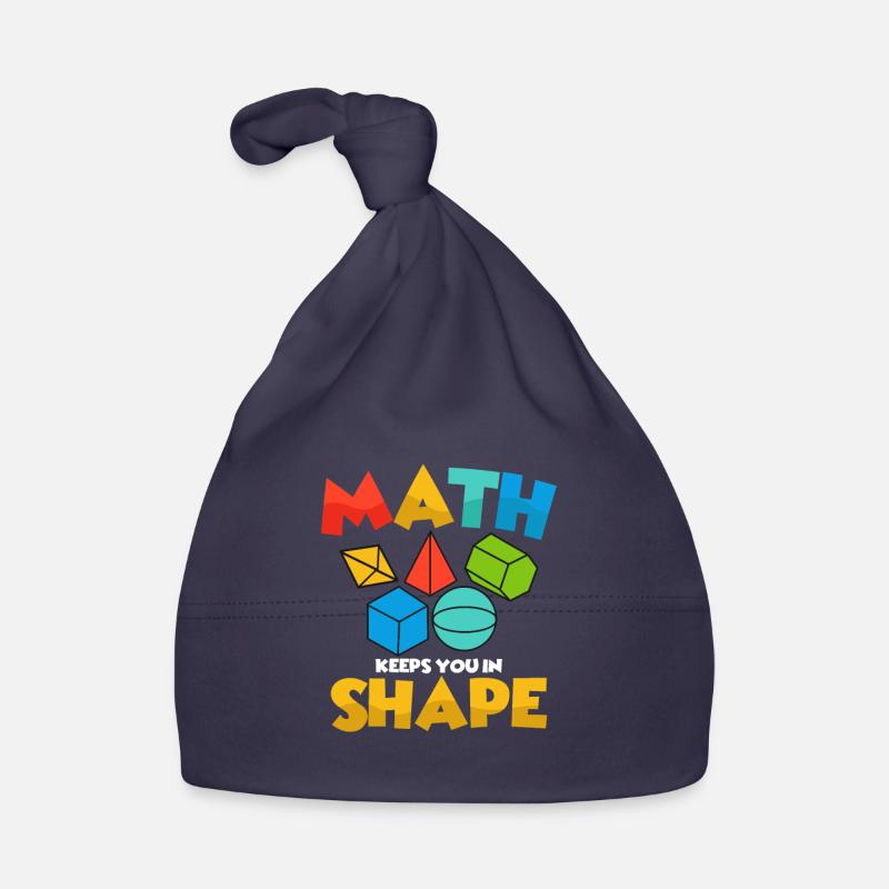 Math Keeps You In Shape Education Math Teacher Baby Bio-Mütze