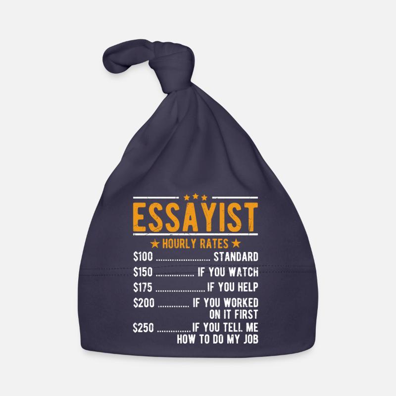 Essayist Hourly Wage Organic Baby Cap