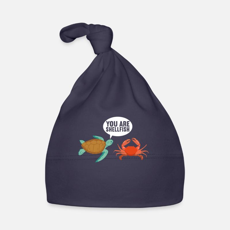 Turtle Turtle Aquatic turtle Organic Baby Cap