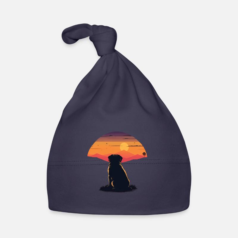 Carlin Coucher de soleil Bonnet bio Bébé
