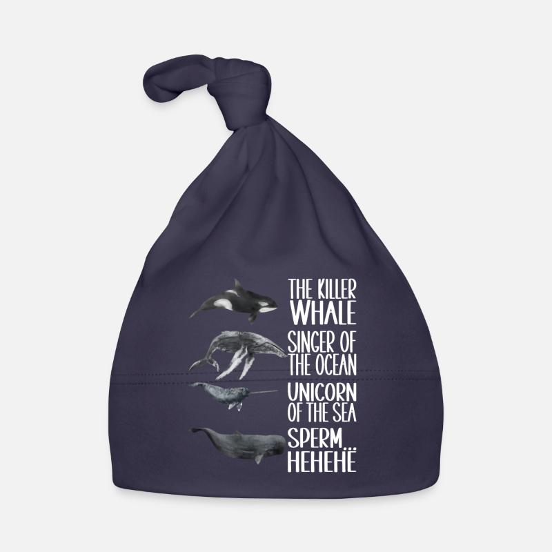 Observateurs de baleines Bonnet bio Bébé