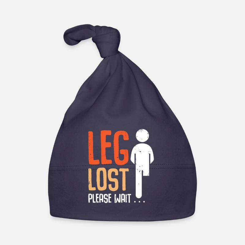 Leg Lost Please Wait Baby Bio-Mütze
