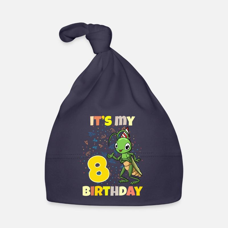 C’est ma sauterelle de 8e anniversaire Bonnet bio Bébé
