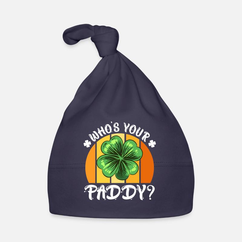 Qui est votre Paddy? Clover Saint-Patrick Bonnet bio Bébé
