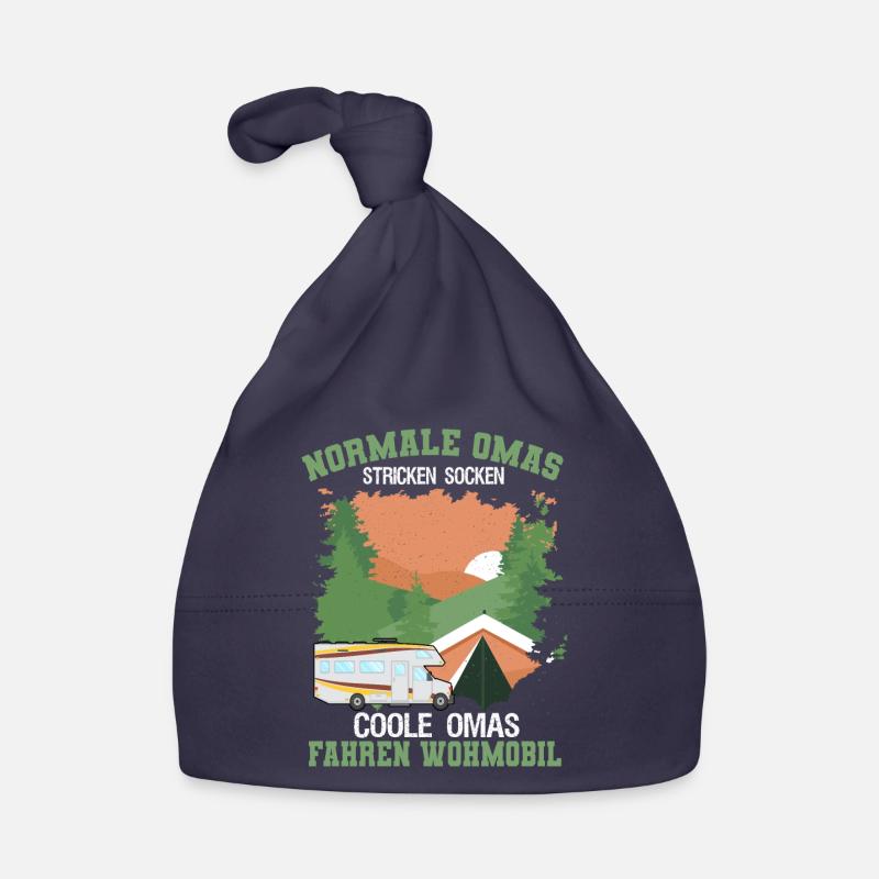 Coole Omas Fahren Wohnmobil Muttertag Geschenk Baby Bio-Mütze