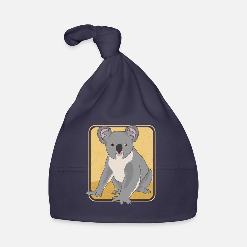Koala Koalas Koala Bear Koala Bear Cadeau Bonnet bio Bébé