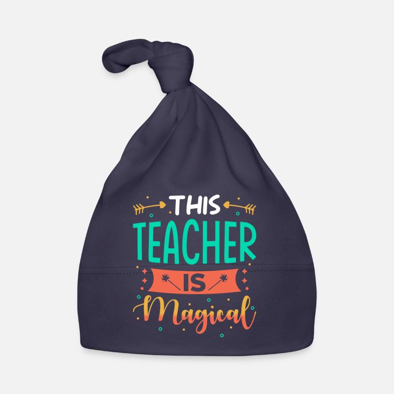 Teacher Gift Organic Baby Cap