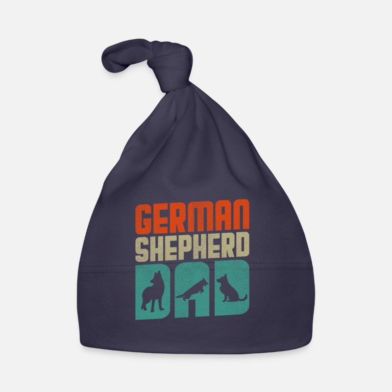 Deutscher Schäferhund Baby Bio-Mütze