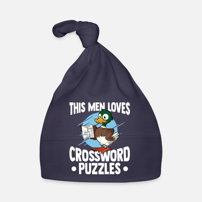 Solve crossword puzzles Organic Baby Cap