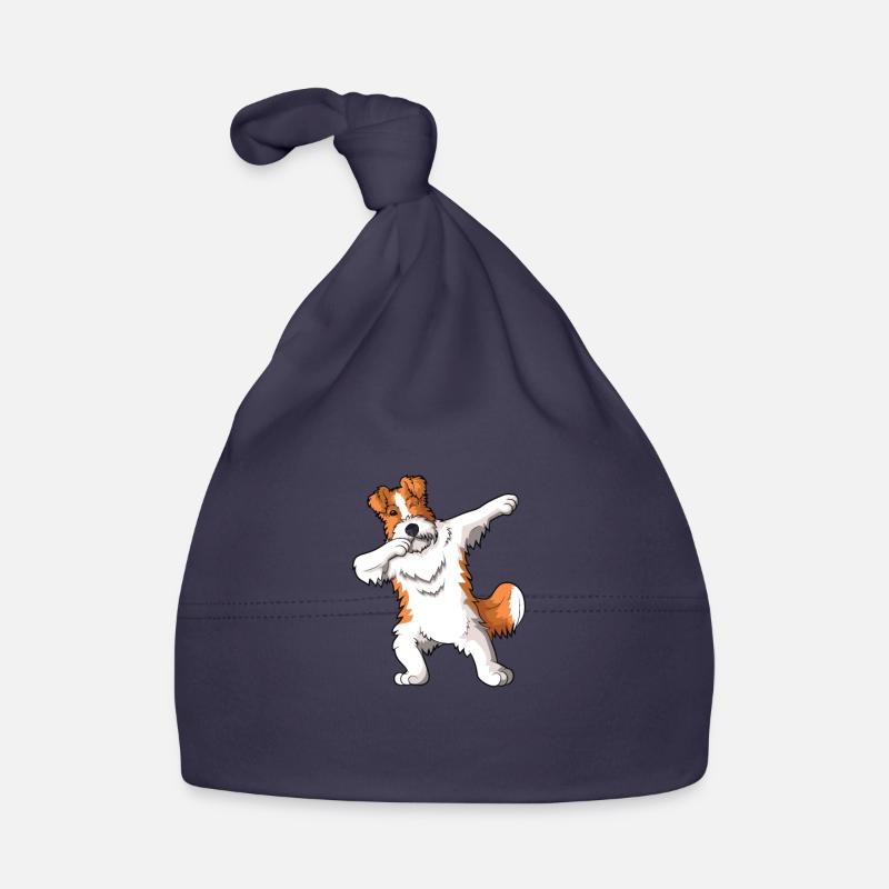 Chien Fox Terrier à poil dur Bonnet bio Bébé