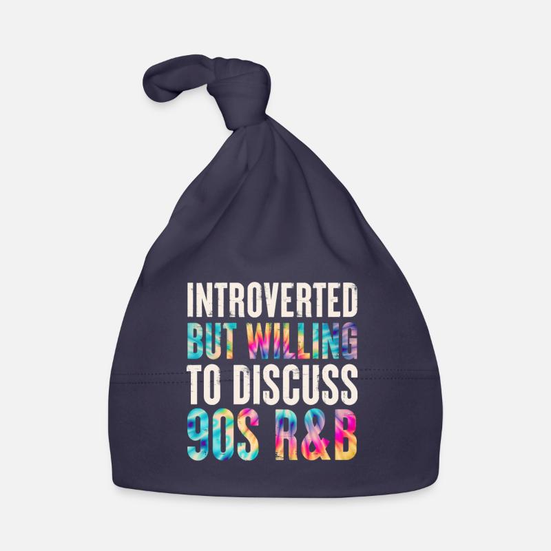 introvertiert, aber bereit, über 90s R&B Tie zu diskutieren Baby Bio-Mütze
