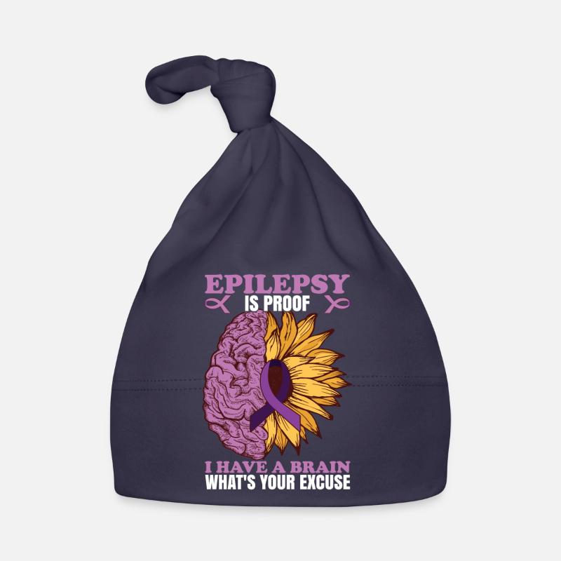 Epilepsy Is Proof Organic Baby Cap