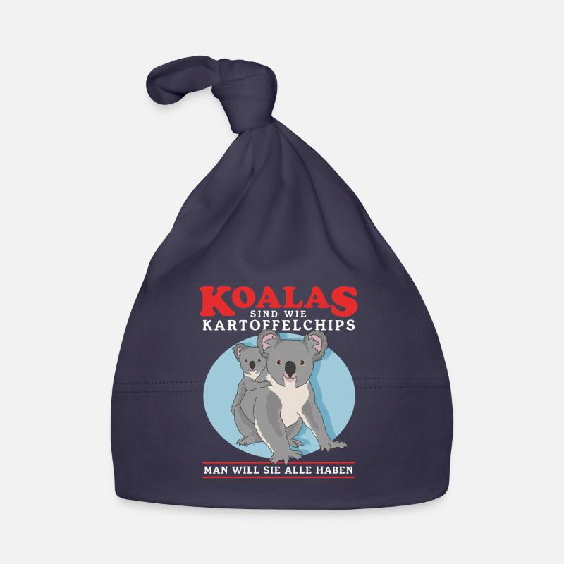 Koala Koala Koala Bear Koala Bear Cadeau Bonnet bio Bébé