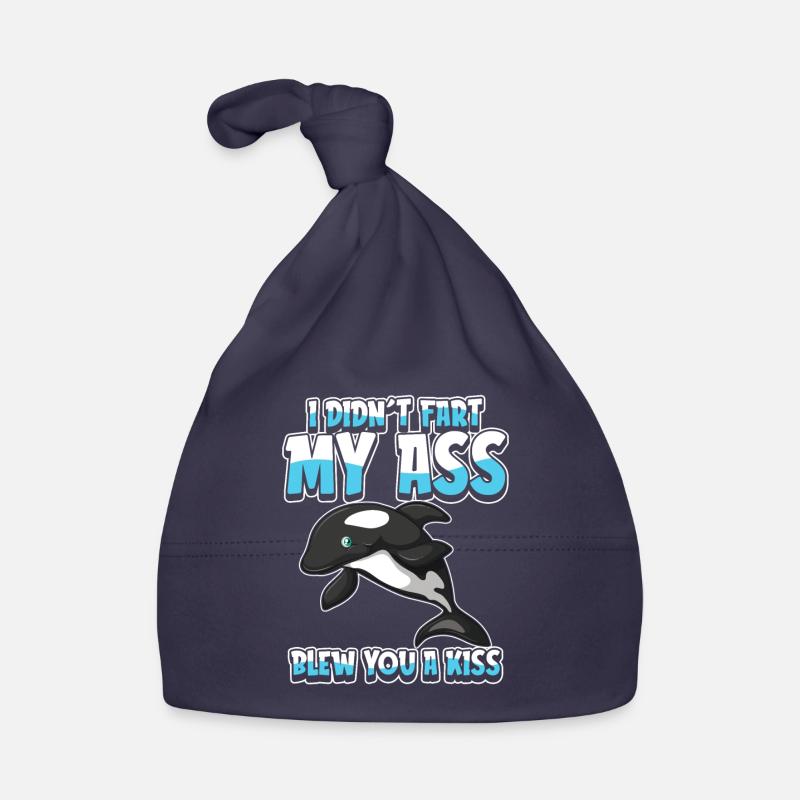 Orque Épaulard Bonnet bio Bébé