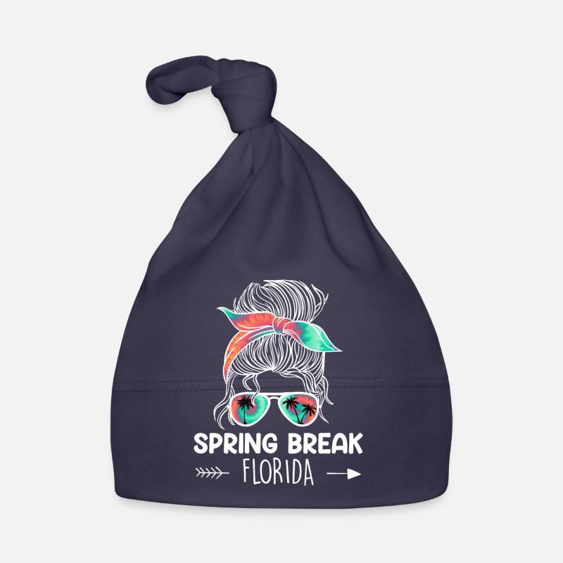 Spring Break Florida off duty Ferien Lehrer Baby Bio-Mütze
