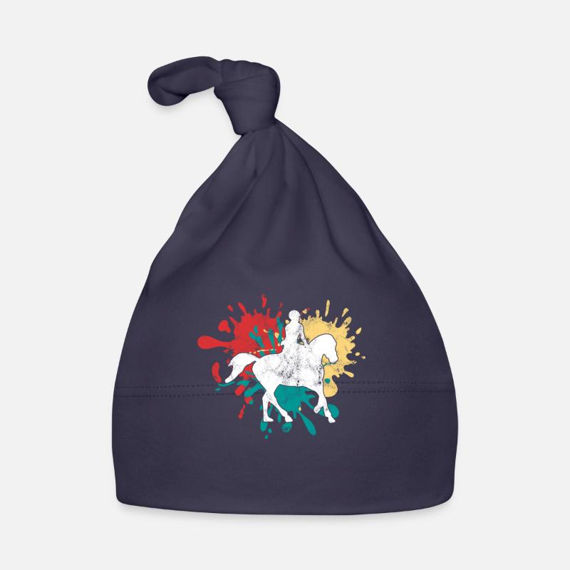 Horse riding Organic Baby Cap