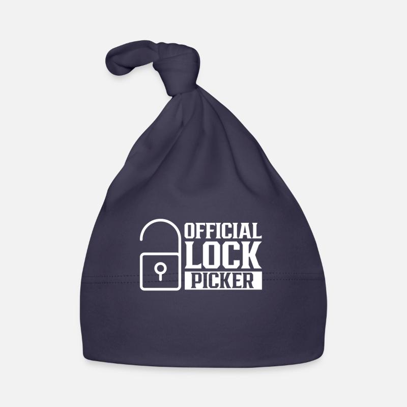 Serrure officielle Lock Picker Lock Picker Bonnet bio Bébé