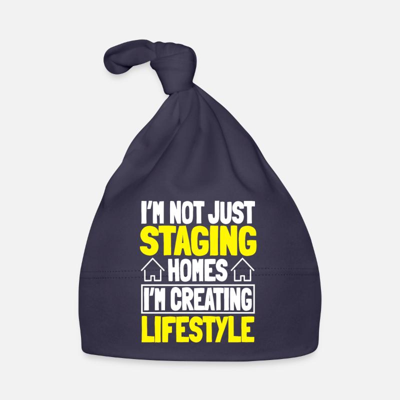 Perfektes Home Staging Design Baby Bio-Mütze
