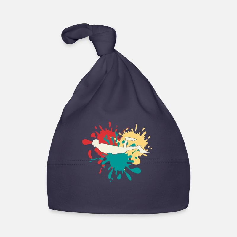 Silhouette de plongée Bonnet bio Bébé