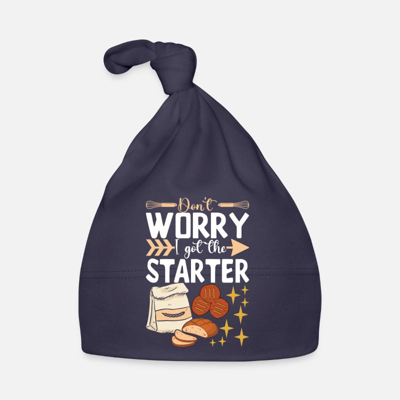 Bäcker Bäckerei Backen Baby Bio-Mütze