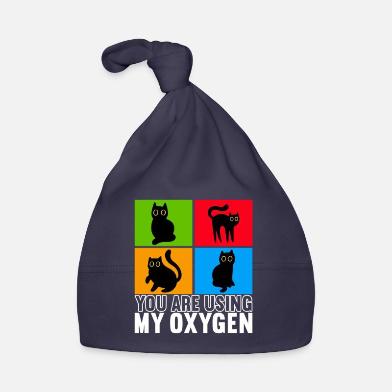 Cats Misanthrope Sarcasm Organic Baby Cap