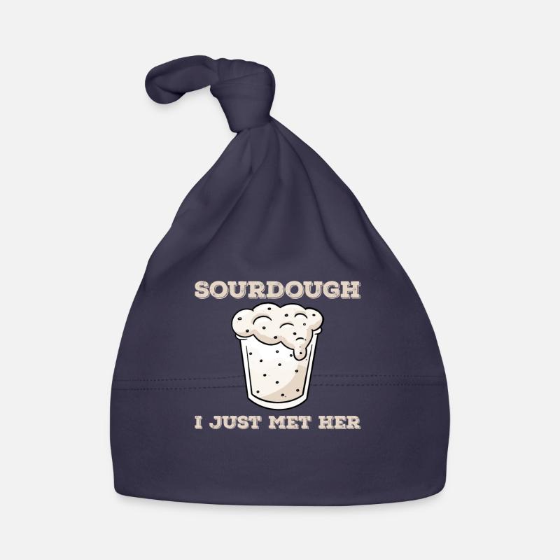 Funny Sourdough Design Organic Baby Cap
